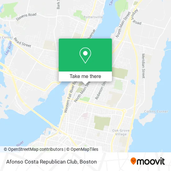 Afonso Costa Republican Club map
