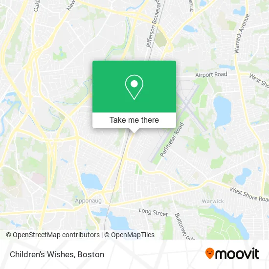 Children's Wishes map