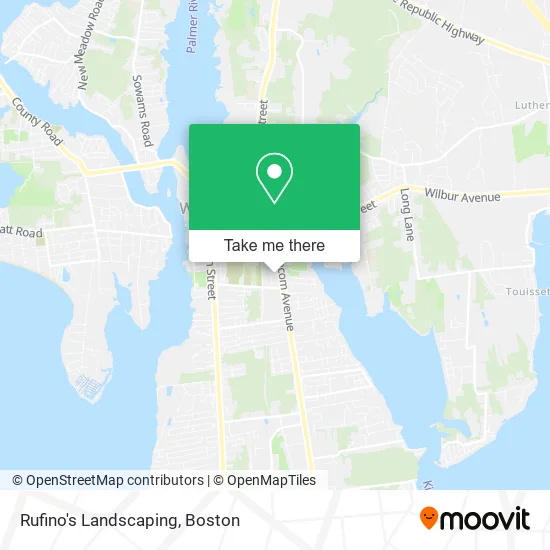 Rufino's Landscaping map