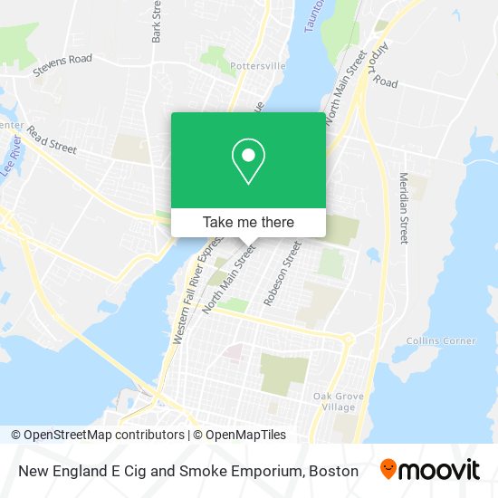 New England E Cig and Smoke Emporium map