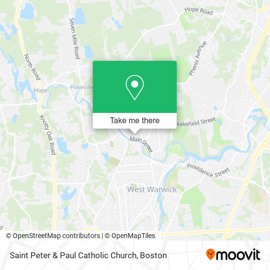 Mapa de Saint Peter & Paul Catholic Church