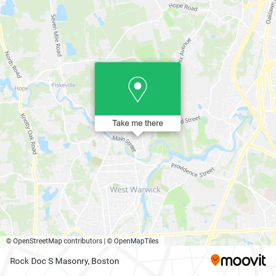Mapa de Rock Doc S Masonry