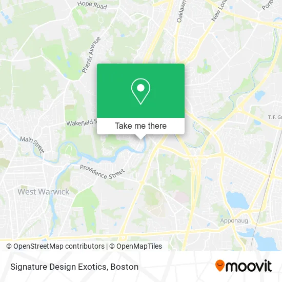 Mapa de Signature Design Exotics