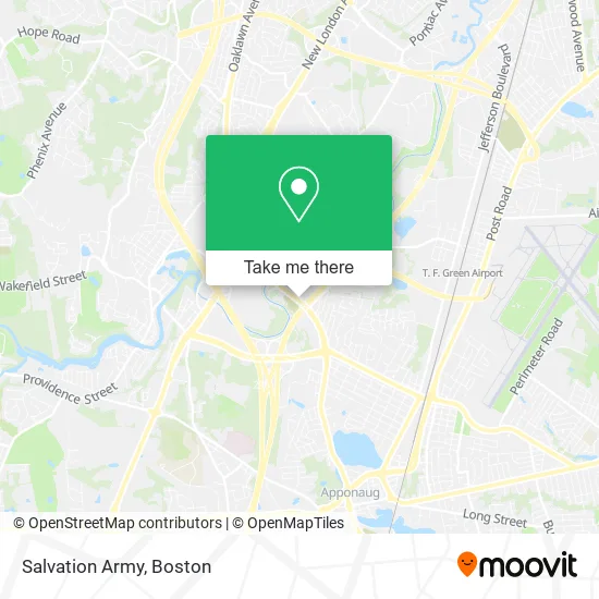 Salvation Army map