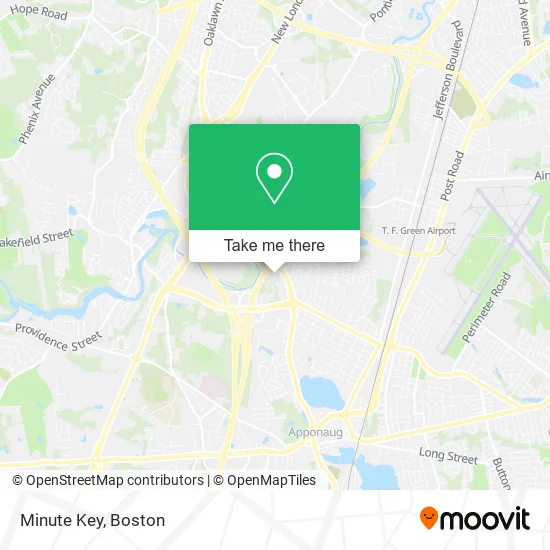 Mapa de Minute Key