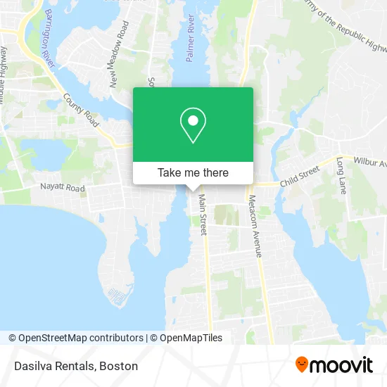 Dasilva Rentals map