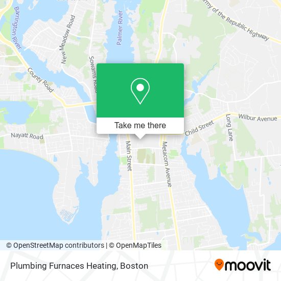 Plumbing Furnaces Heating map