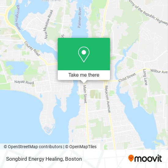 Mapa de Songbird Energy Healing
