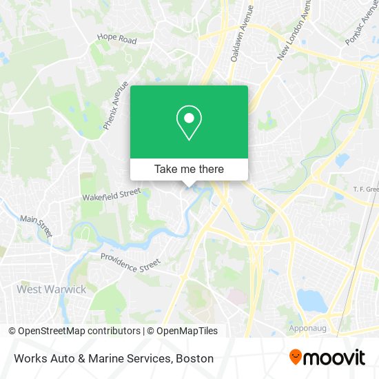 Mapa de Works Auto & Marine Services