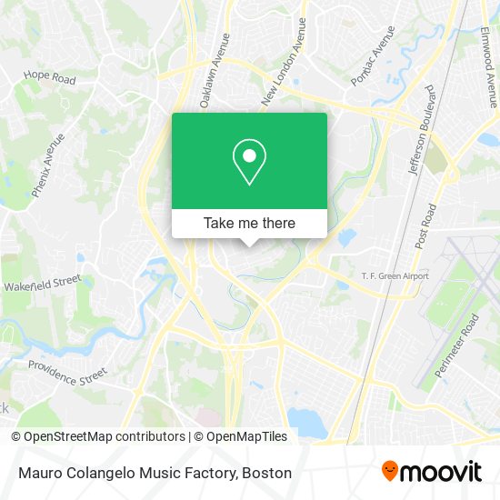 Mauro Colangelo Music Factory map