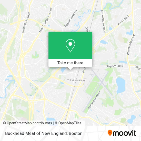Buckhead Meat of New England map