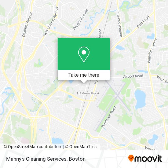 Manny's Cleaning Services map