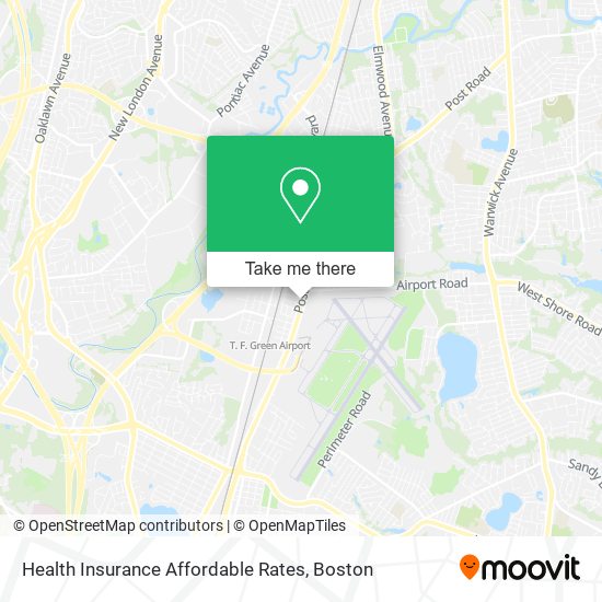 Health Insurance Affordable Rates map
