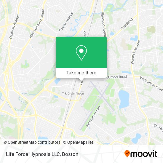 Life Force Hypnosis LLC map