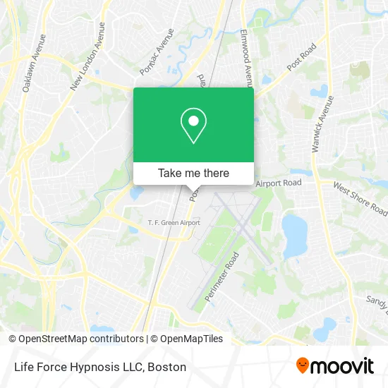 Life Force Hypnosis LLC map
