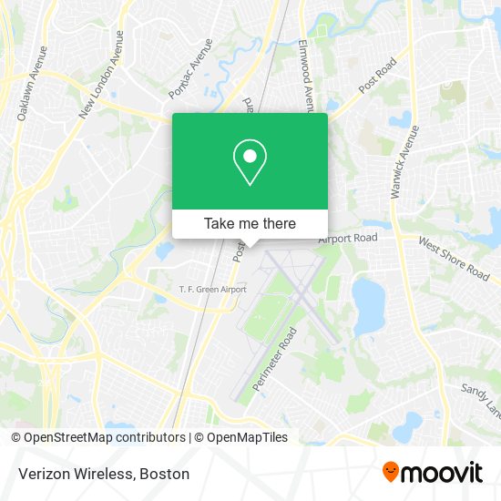 Mapa de Verizon Wireless