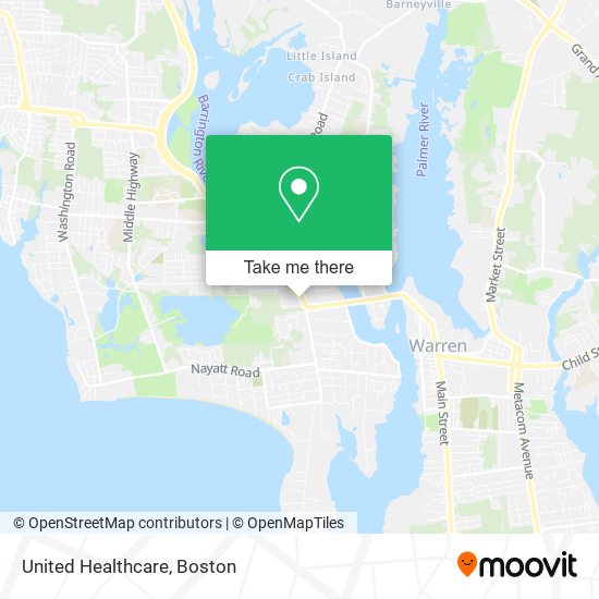 Mapa de United Healthcare