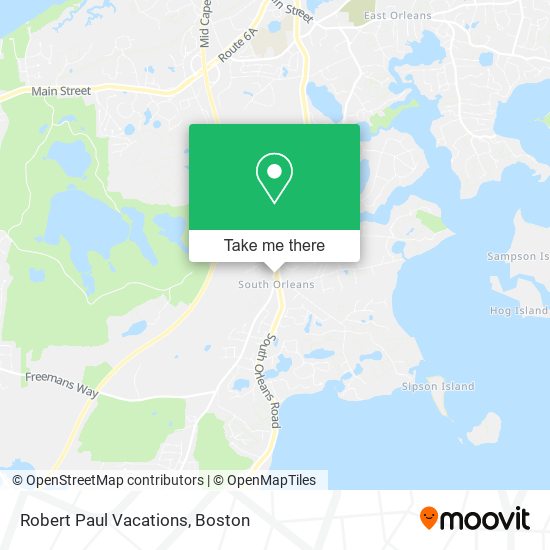 Mapa de Robert Paul Vacations