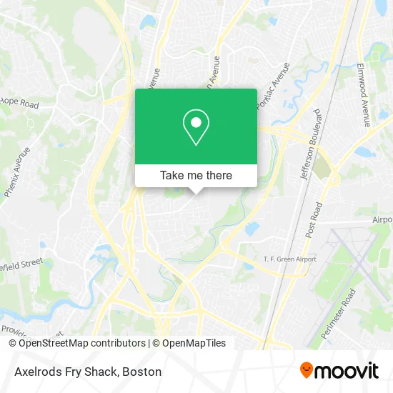 Mapa de Axelrods Fry Shack