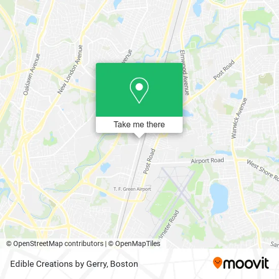 Mapa de Edible Creations by Gerry