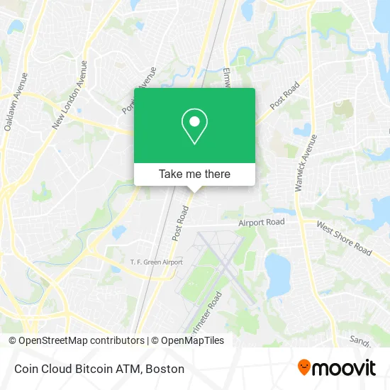 Coin Cloud Bitcoin ATM map