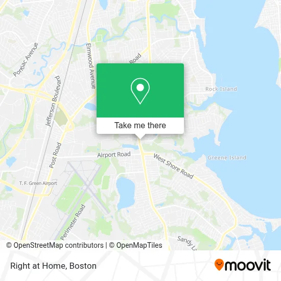 Right at Home map