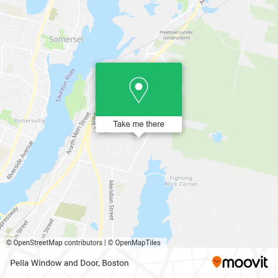 Pella Window and Door map