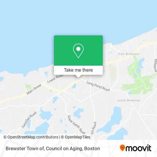 Mapa de Brewster Town of, Council on Aging
