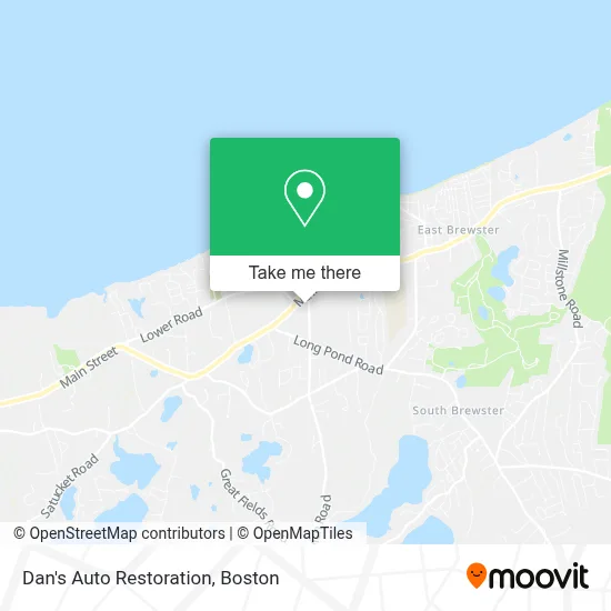 Dan's Auto Restoration map