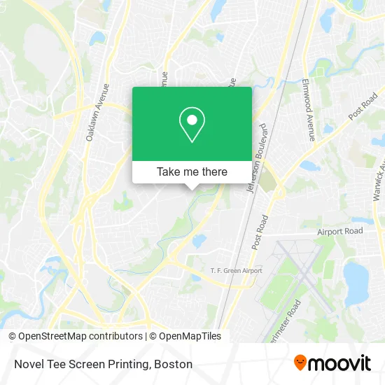 Novel Tee Screen Printing map