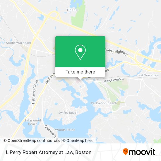 L Perry Robert Attorney at Law map