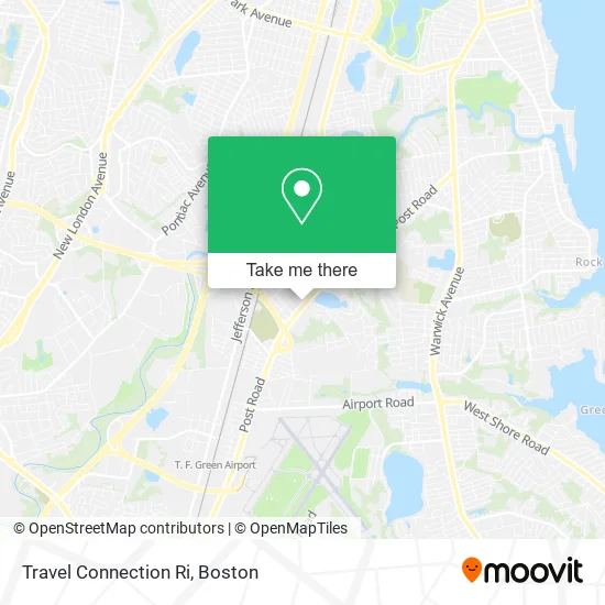 Travel Connection Ri map