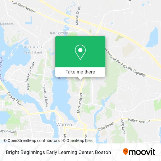 Bright Beginnings Early Learning Center map