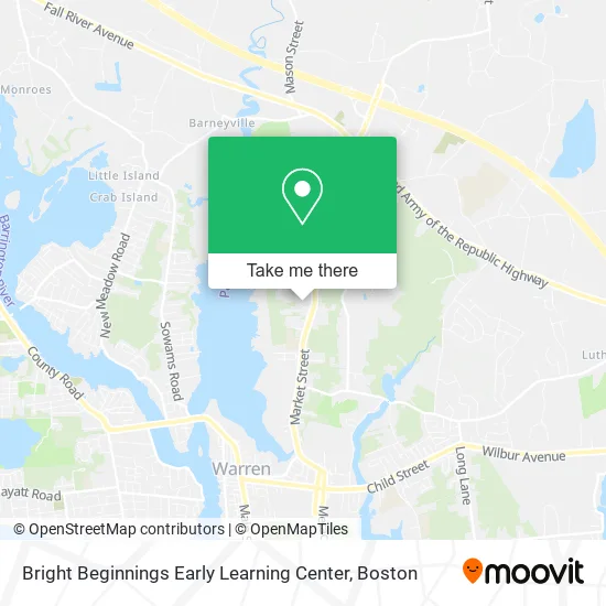 Mapa de Bright Beginnings Early Learning Center