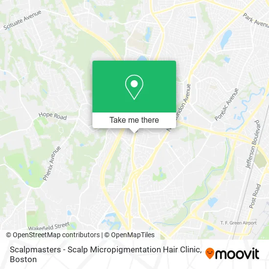 Scalpmasters - Scalp Micropigmentation Hair Clinic map