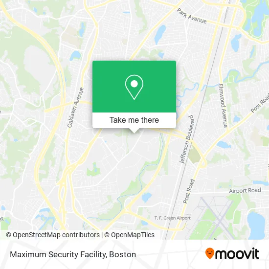 Maximum Security Facility map