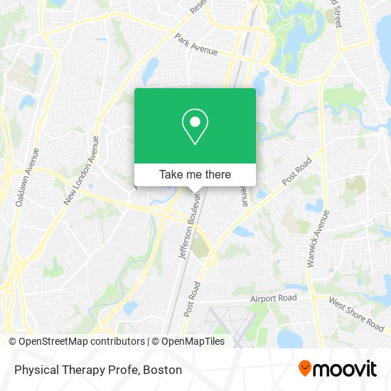 Physical Therapy Profe map