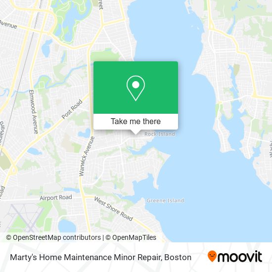 Marty's Home Maintenance Minor Repair map