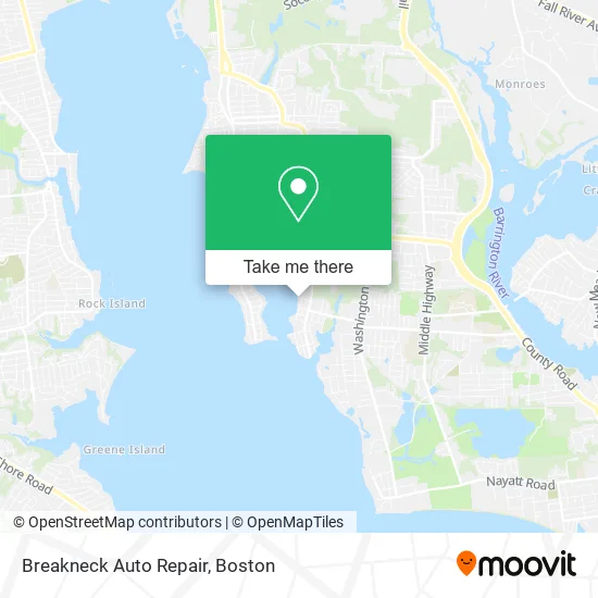 Breakneck Auto Repair map