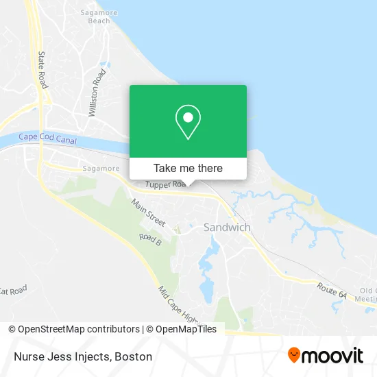 Nurse Jess Injects map