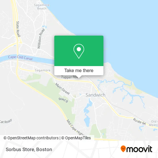 Sorbus Store map