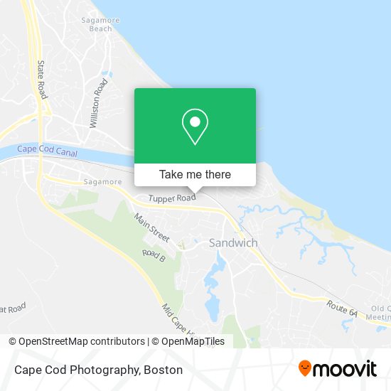 Cape Cod Photography map