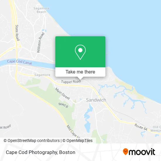 Cape Cod Photography map
