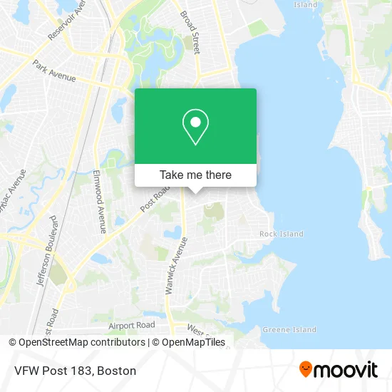 Mapa de VFW Post 183