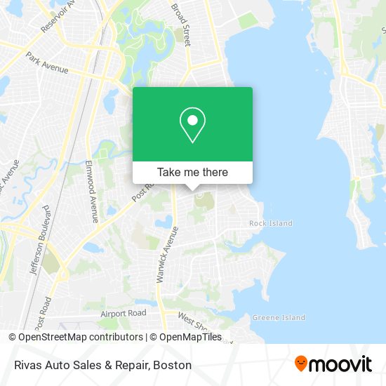 Mapa de Rivas Auto Sales & Repair