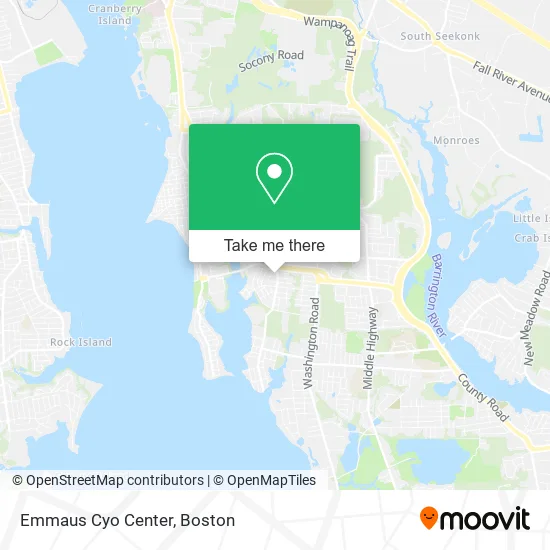 Emmaus Cyo Center map