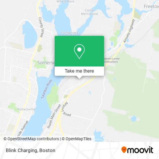 Mapa de Blink Charging