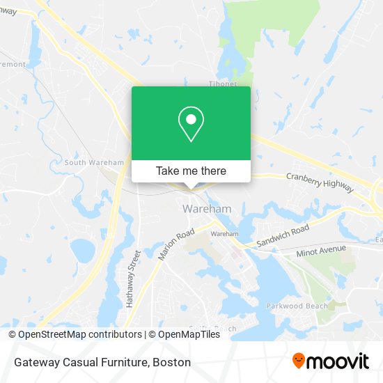 Gateway Casual Furniture map