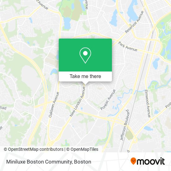 Mapa de Miniluxe Boston Community