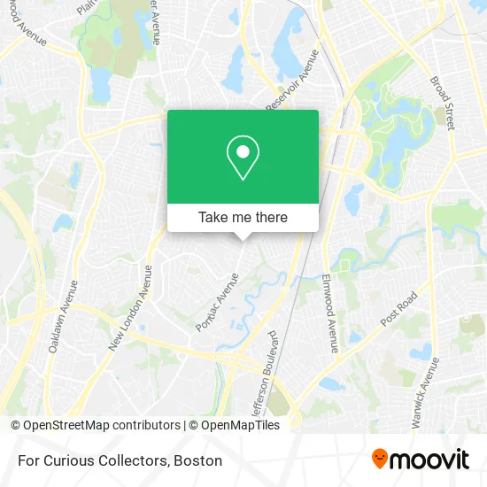 For Curious Collectors map